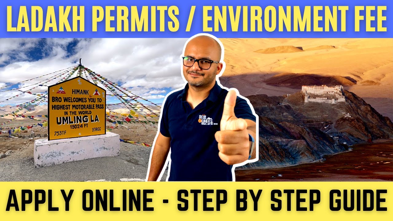Pay Leh Ladakh Environment Fee Online | How to Apply Leh Ladakh Permits Online