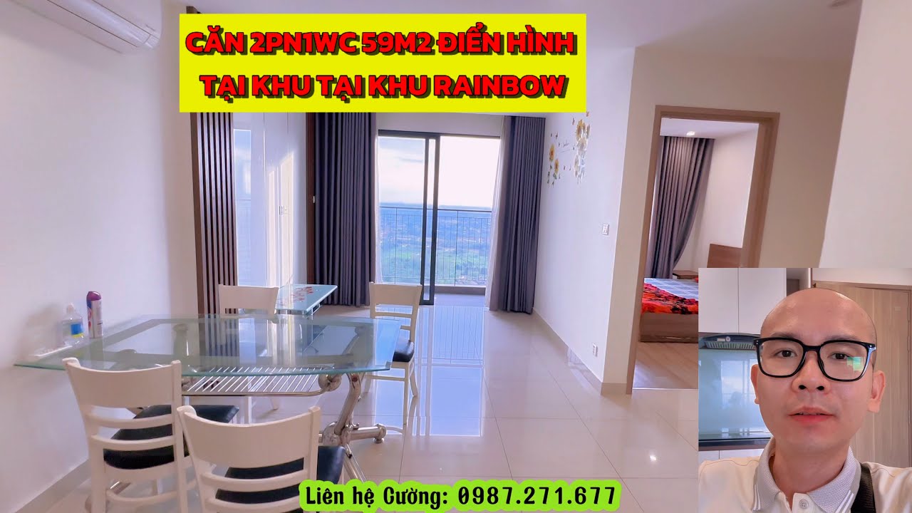 Căn 2PN 1WC 59m2 Điển Hình Tại Khu Rainbow Vinhomes Grand Park Sẽ Như Thế Nào