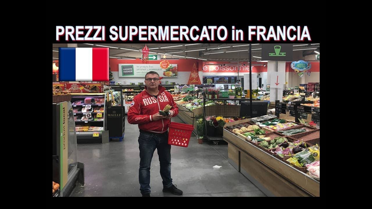 COSTO della VITA in FRANCIA !!! ( Lambrenedetto fa la spesa al supermercato)