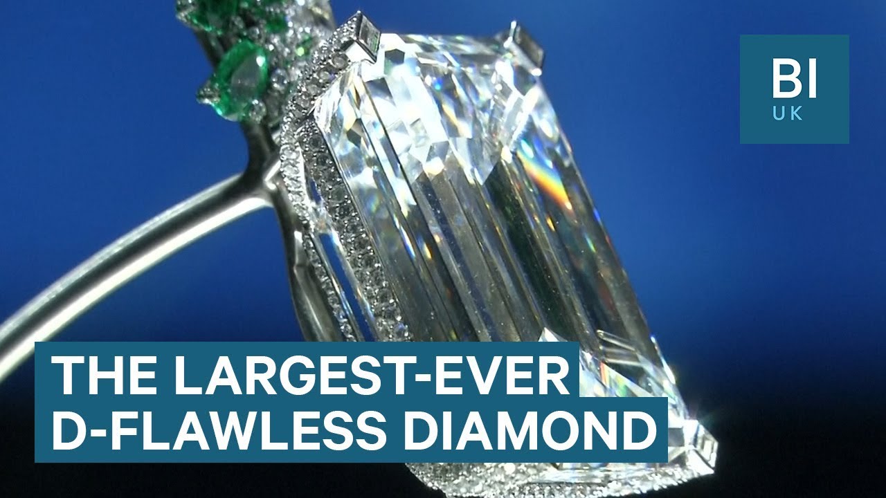 The largest-ever D-flawless diamond just sold for &pound;25.3 million