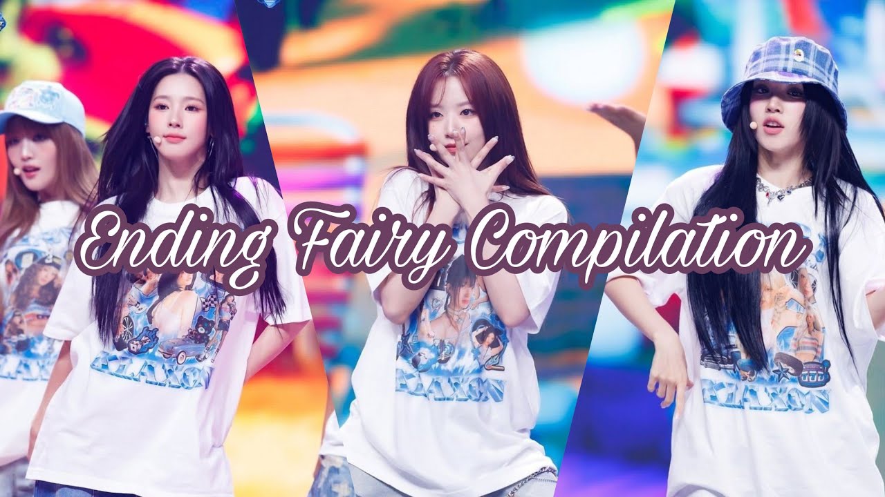 (G)I-DLE [여자아이들] - KLAXON ( Ending Fairy Compilation )