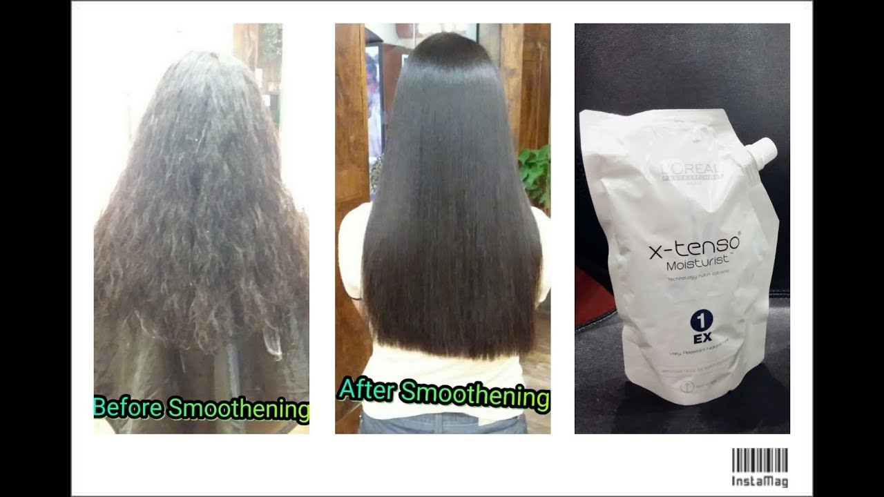Rebonding/Smoothening/Straightening step by step - Smoothening Tutorial in Hindi by shyama's makeove