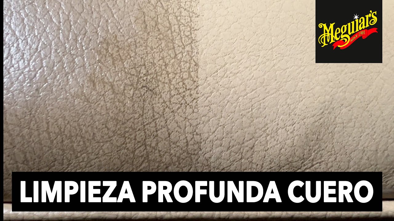 CAR DETAILING MEGUIARS : LIMPIEZA PROFUNDA DE CUERO
