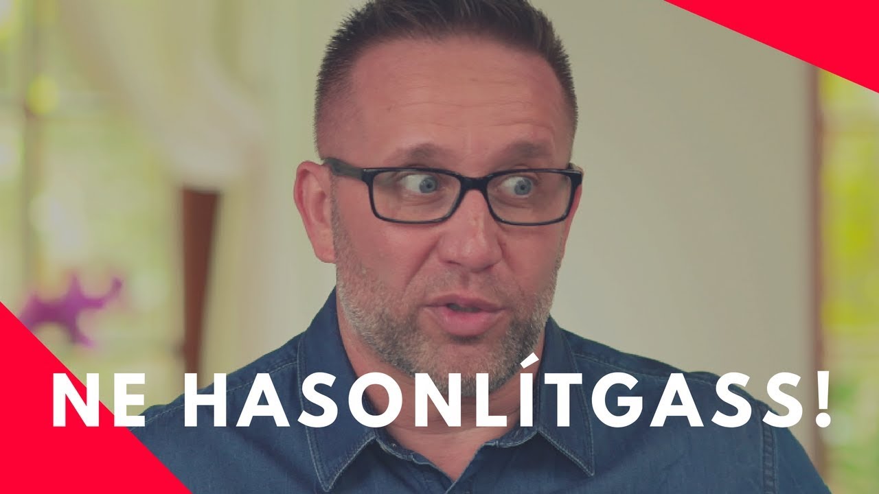 Ne hasonlítgasd magad másokhoz! - Szabó Péter vlog