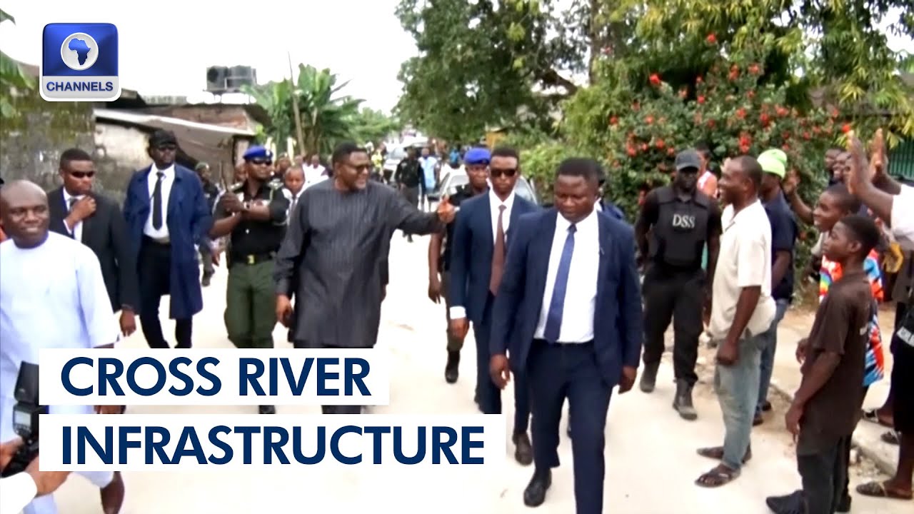 Gov. Otu Tours Public Infrastructure Being Rehabilitated