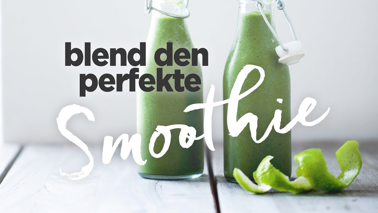 Sådan laver du den perfekte smoothie | Mads Bo blender denne smoothie opskrift på sin Vitamix a2500