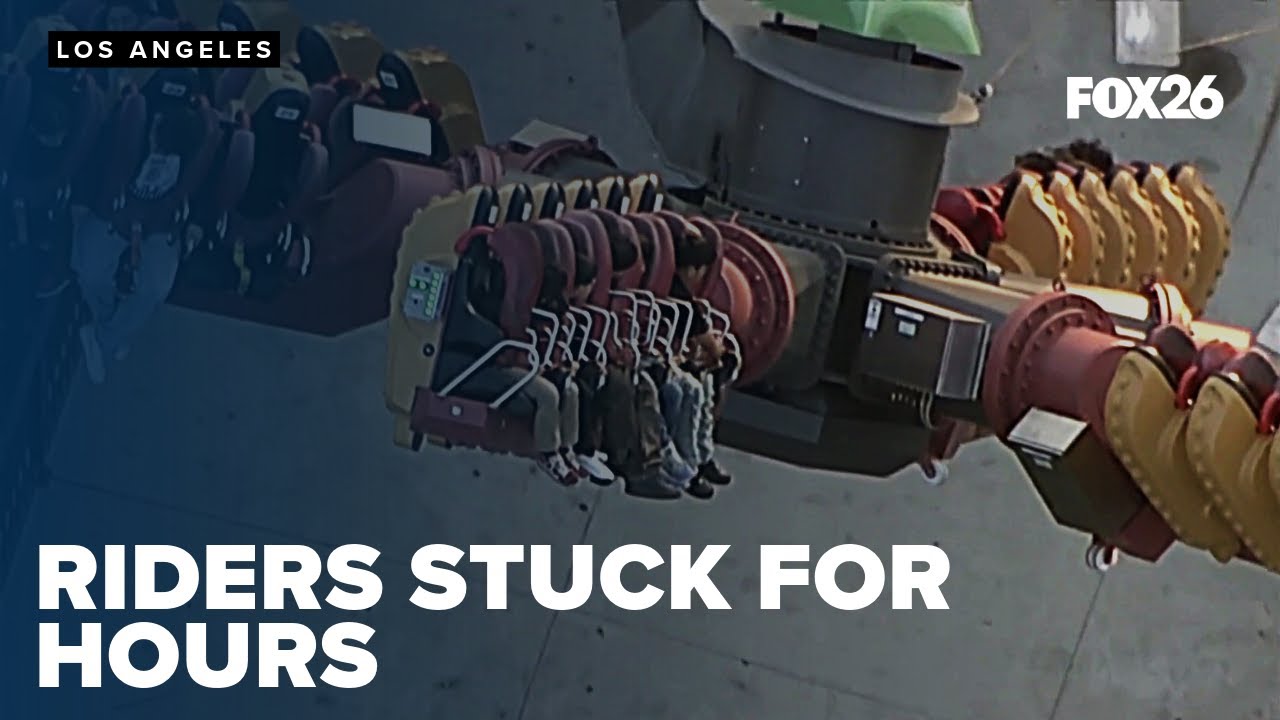 Riders stuck in midair for over 2 hours on Knott's Berry Farm ride