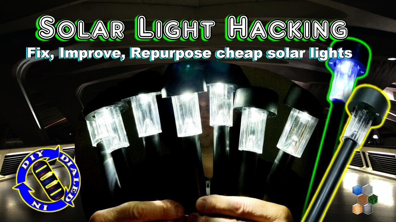 Что внутри солнечных фонарей Dollar Store_Fix-Improve-Hack