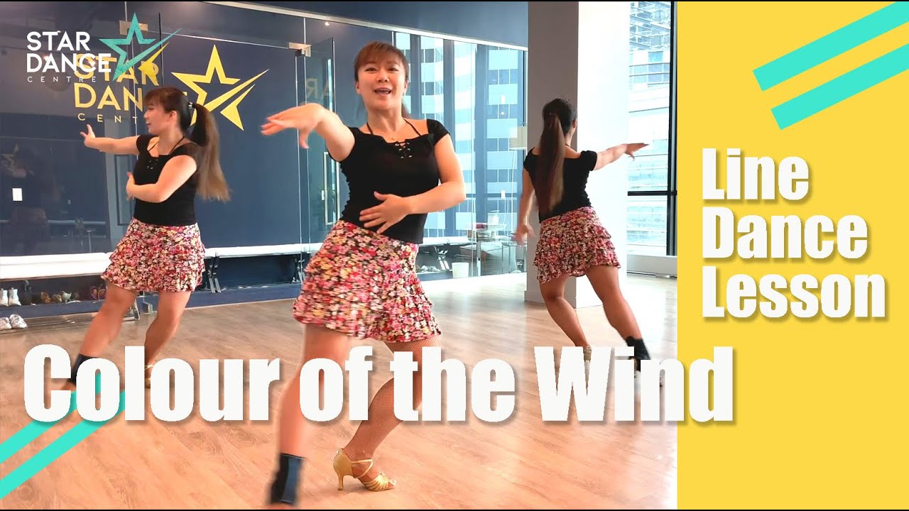 Color Of The Wind | Line Dance (Lesson and Dance) | Star Dance Centre 2020