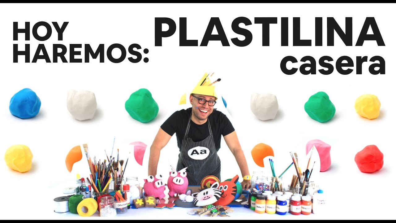 DIY CÓMO HACER PLASTILINA CASERA!!!