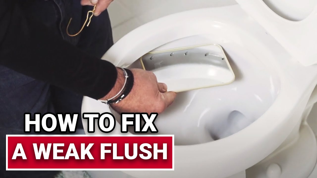 How To Fix A Weak Flush - Ace Hardware