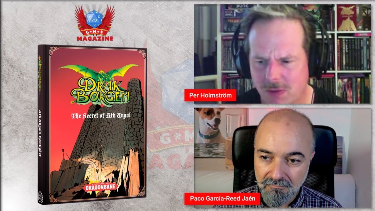 Drakborgen — Тайна Ат-Унгола для Dragonbane, интервью с автором Пером Хольмстрёмом