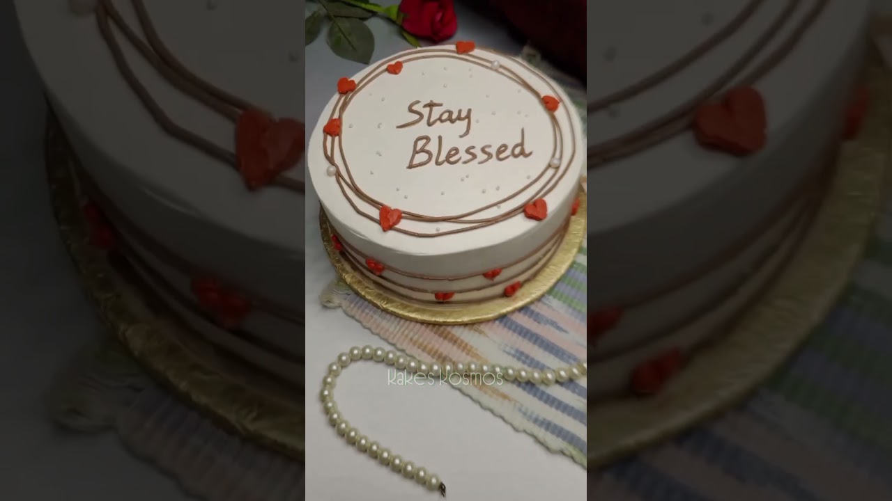 Love Theme Chocolate Cake | Kakes Kosmos #shorts #kakeskosmos #vbake