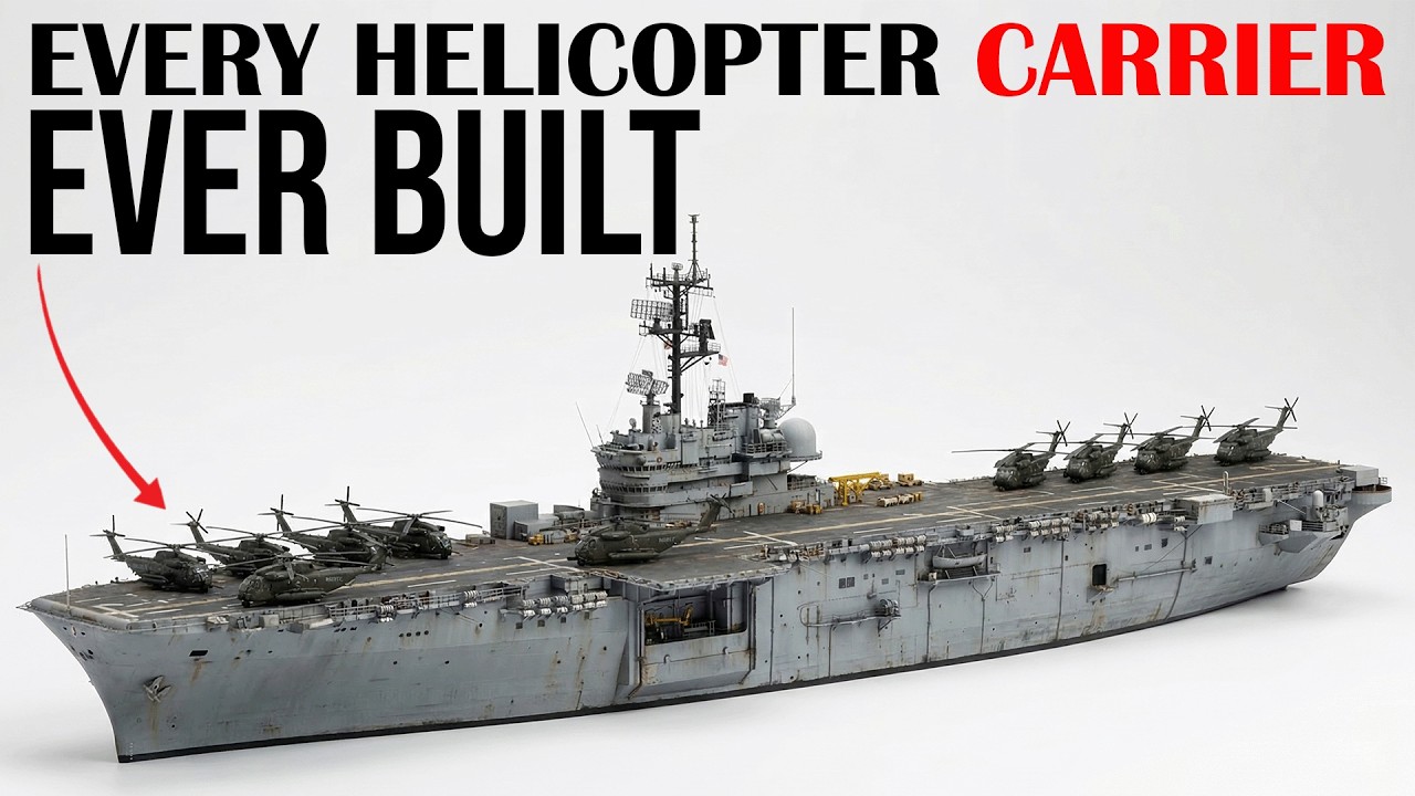 Every Helicopter Carrier Class Ever Built