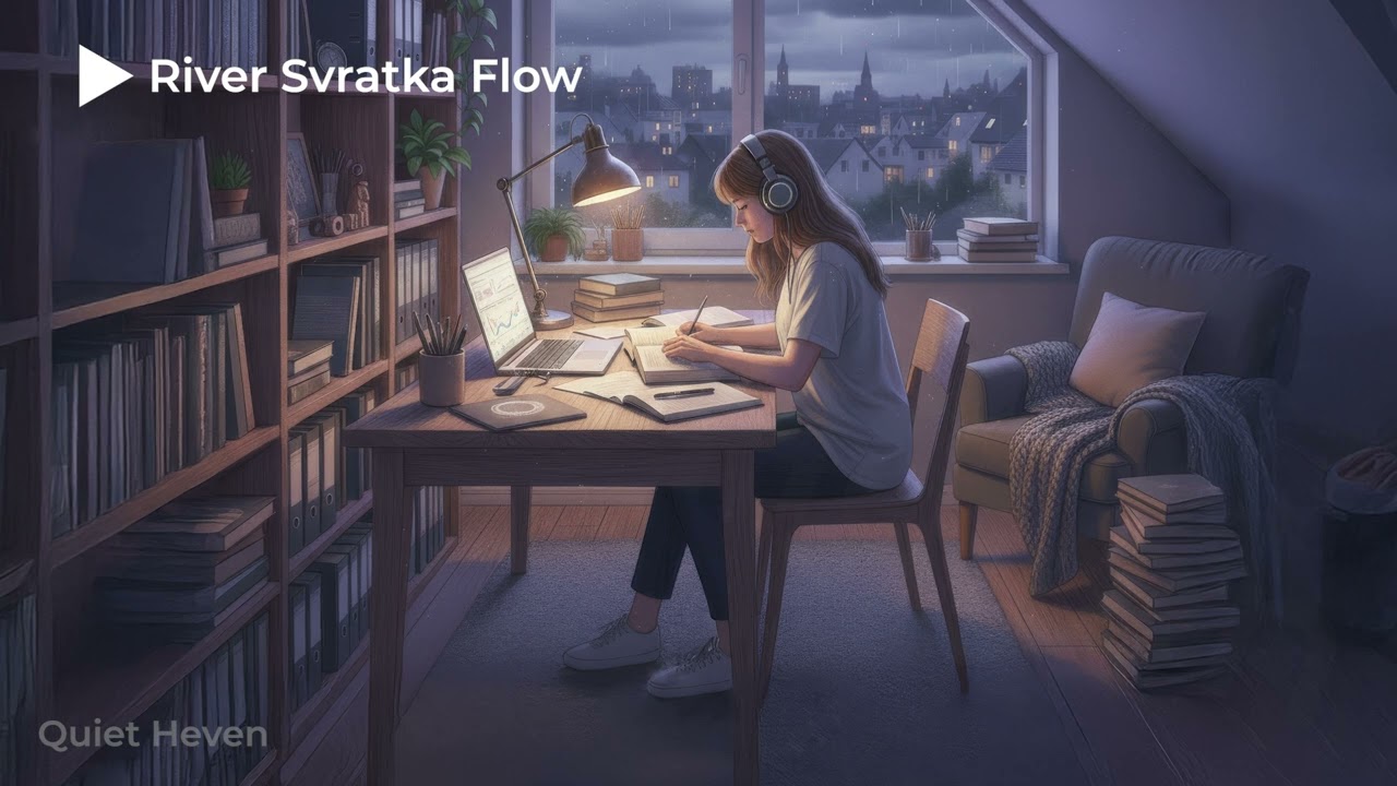 River Svratka Flow 📚 music for study and relax 🎵 [lofi hip hop]