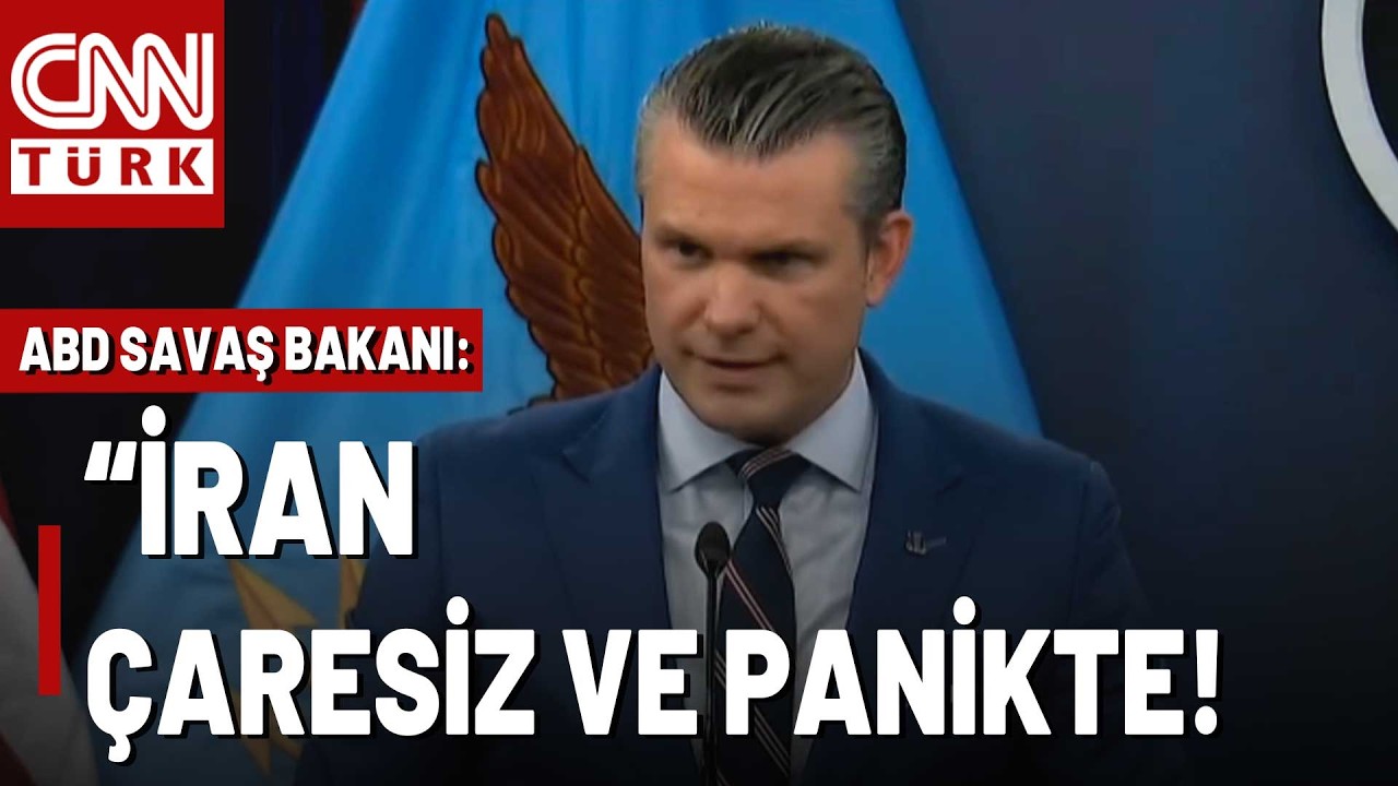Savaş Bakanı: İran Okullardan ve Hastanelerden Füze Atıyor! 