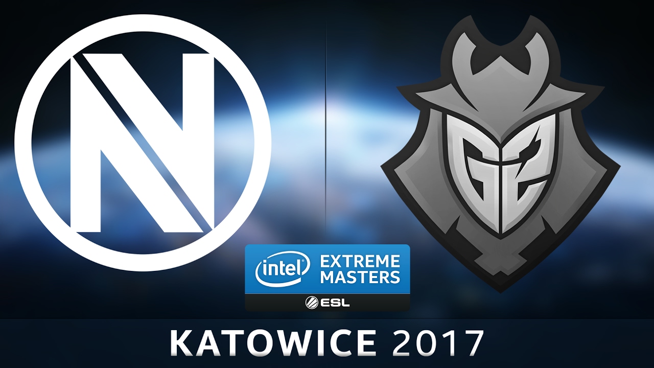 CS:GO - EnVyUs против G2 [Train] Карта 2 - IEM Katowice 2017 - Европейская квалификация - LB Раунд 3