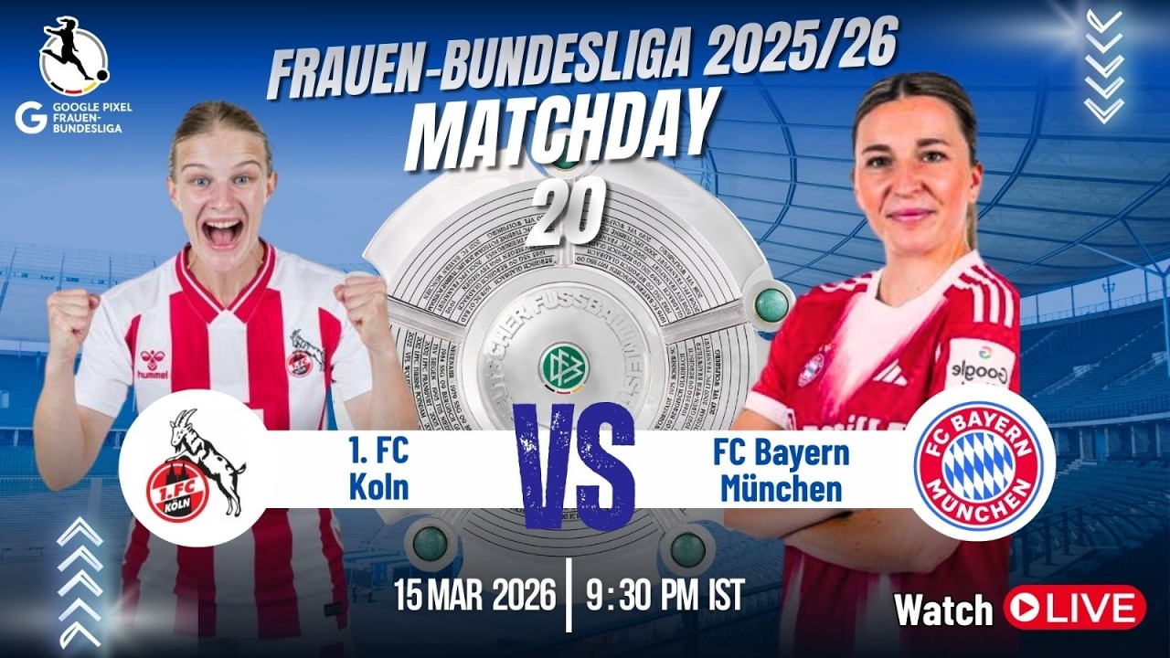 Koln Vs. FC Bayern Munchen match