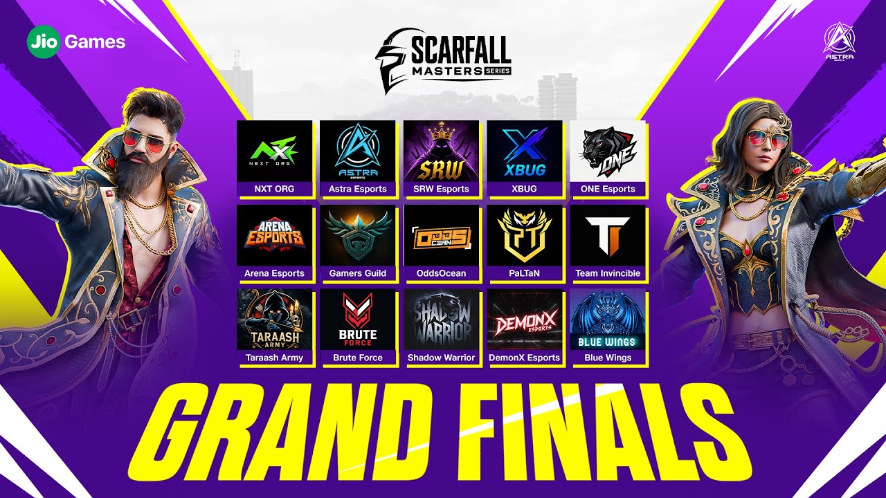 SCARFALL 2.0 FINALS DAY-1| ₹2000 Prize Pool | SCARFALL 2.0
