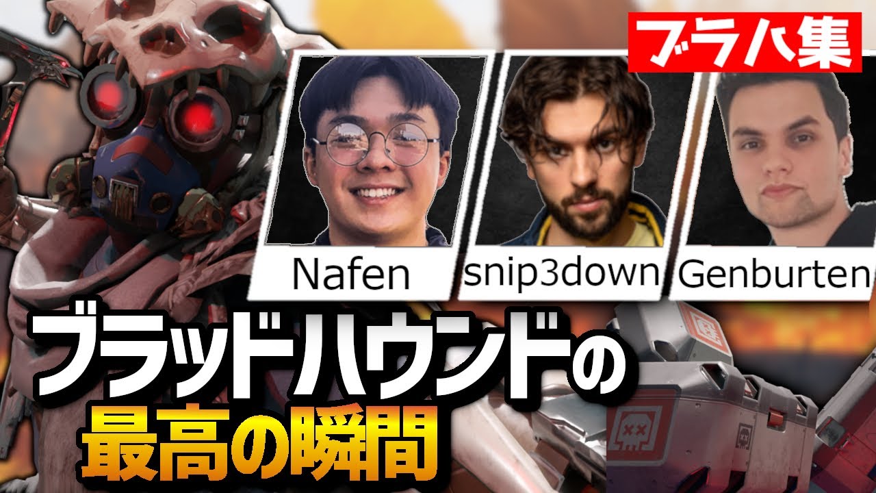 【キャラ集】ブラハ使い必見‼︎これがトッププレイヤー達のブラッドハウンド‼︎【日本語字幕】【Apex】