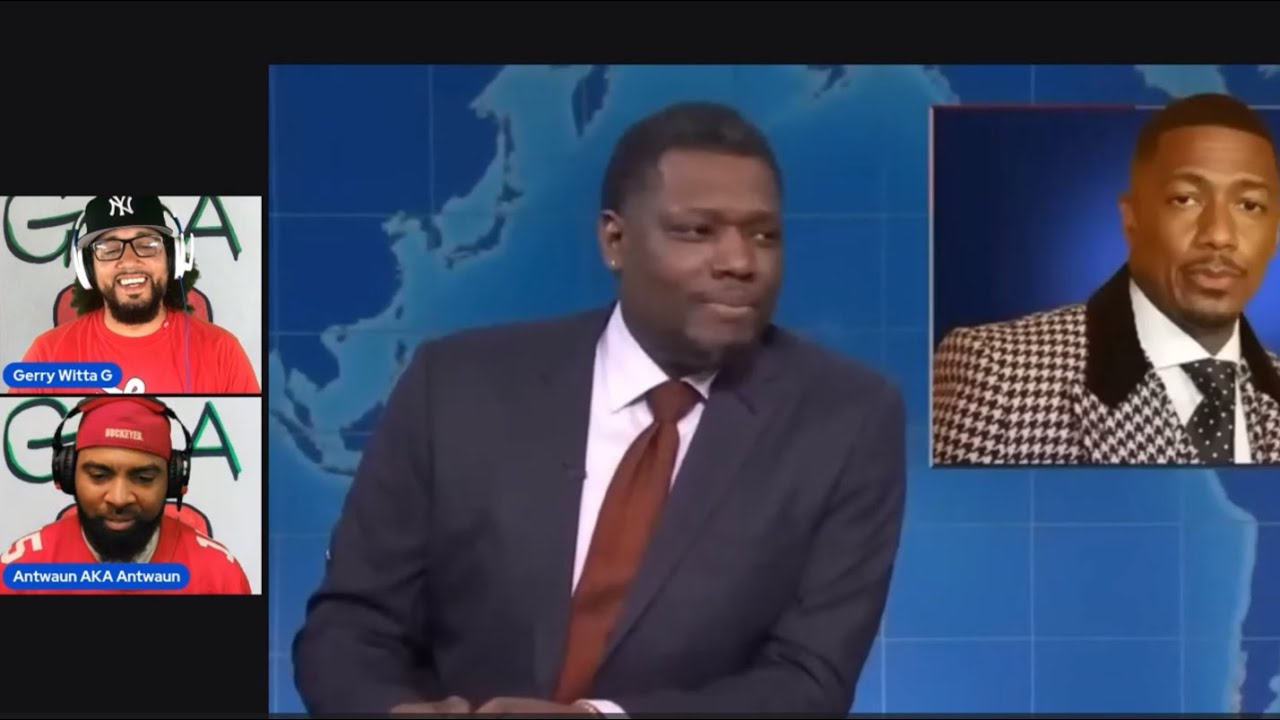 REACTION TO COLIN JOST AND MICHAEL CHE WEEKEND UPDATE COMPILATION