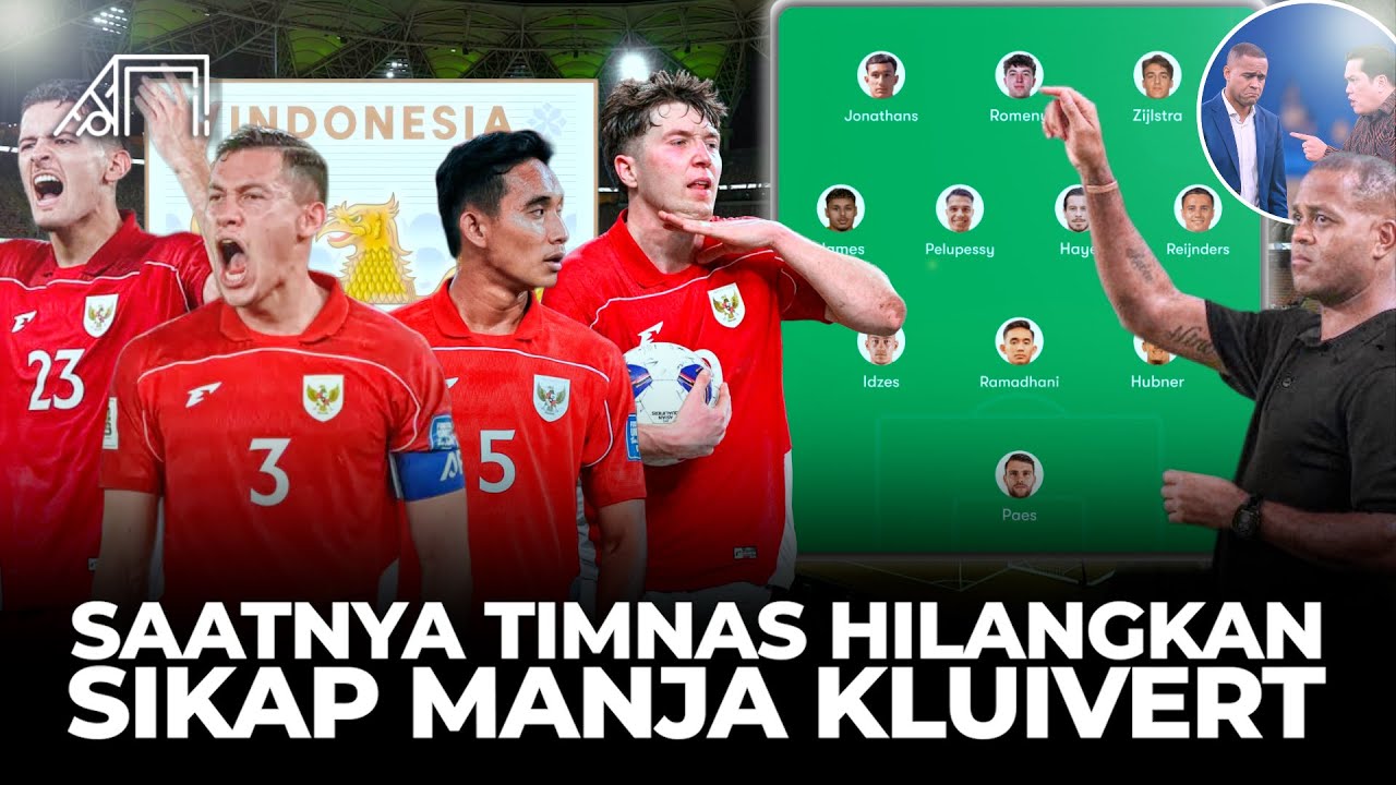 Tekanan Publik Makin Gila Kluivert Digeruduk Fans Minta Kembalikan Skema Lama 3 Bek! Indonesia