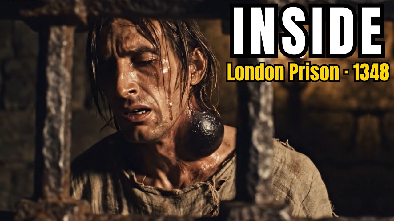 How They Actually Survived Inside a London Prison in 1348 (AI Reconstruction)