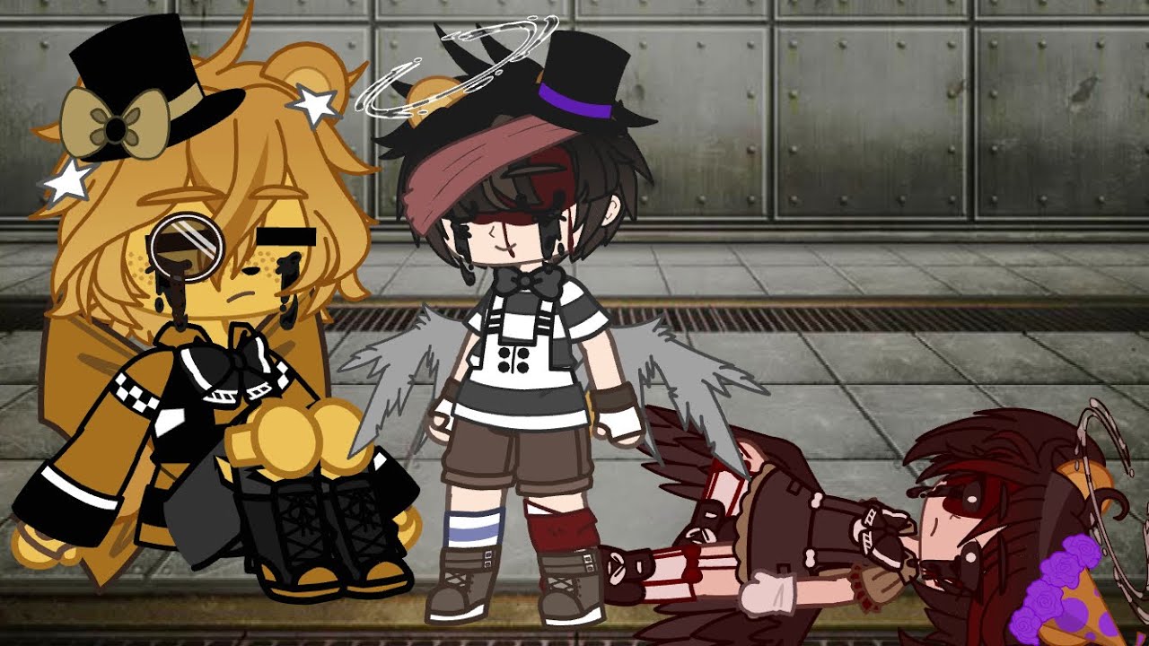 When Cassidy doesn’t want to come out.. || FNaF Sheetpost cause why not.. || Gacha club