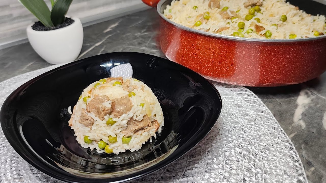 Riso con Carne e Piselli  |  Family Favorite:Beef&Peas Rice 