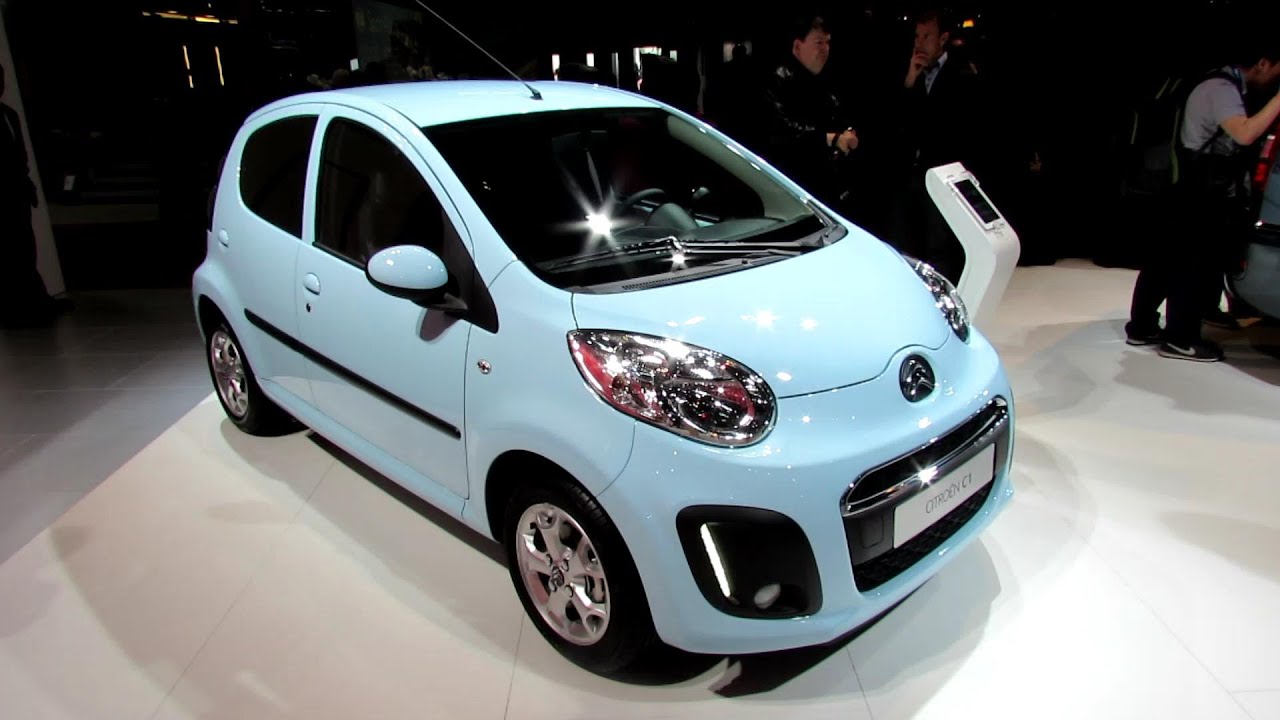 2013 Citroen C1 - Exterior and Interior - 2012 Paris Auto Show - 2012 Mondial de L'Automobile