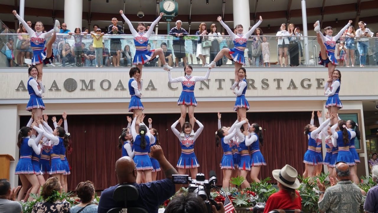 上智大学チアリーディング部 EAGLES演技@ホノルルフェスティバル2019