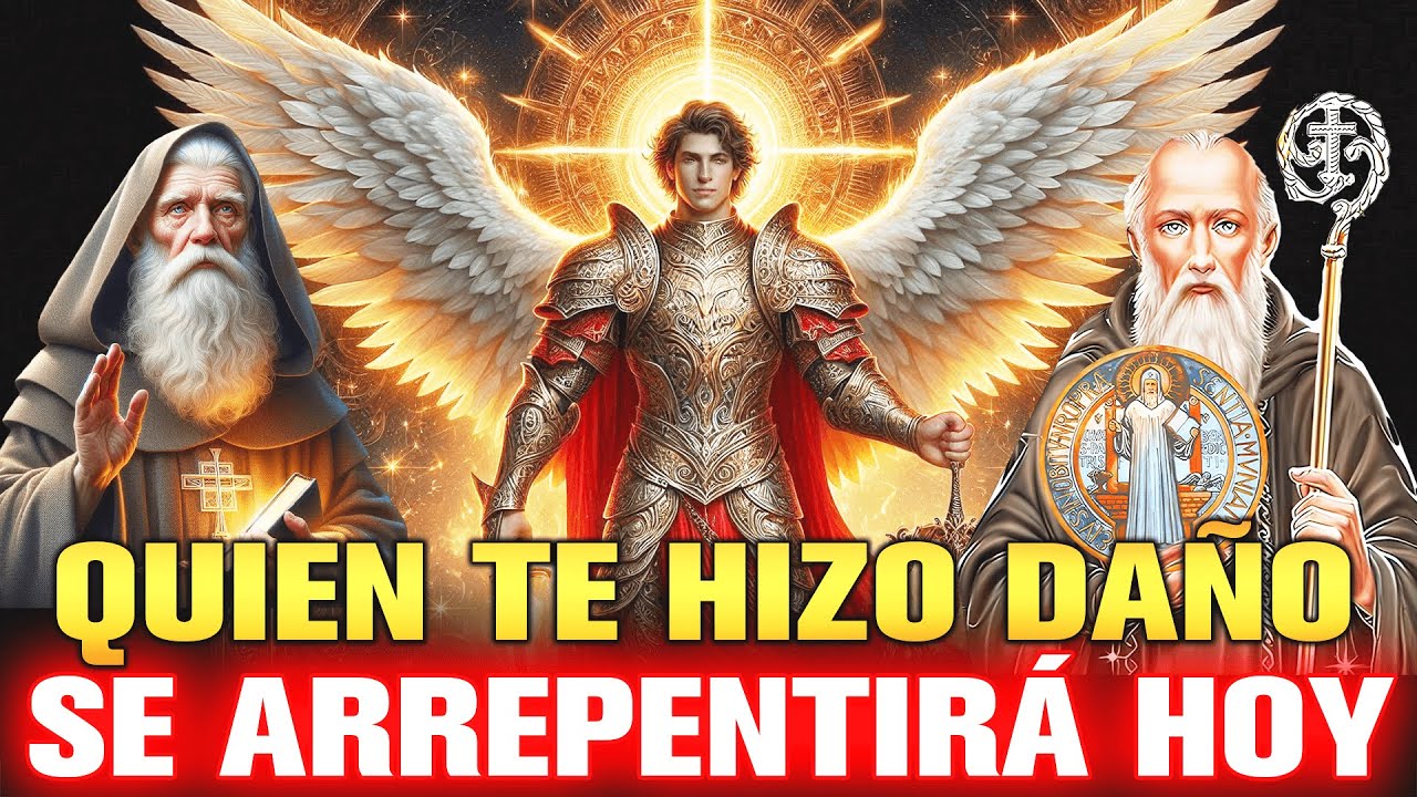 🔴SAN BENITO, SAN MIGUEL Y SAN CIPRIANO, LA MÁS FUERTE PARA VOLTEAR MAGIAS Y DERROTAR ENEMIGOS🙏🙏