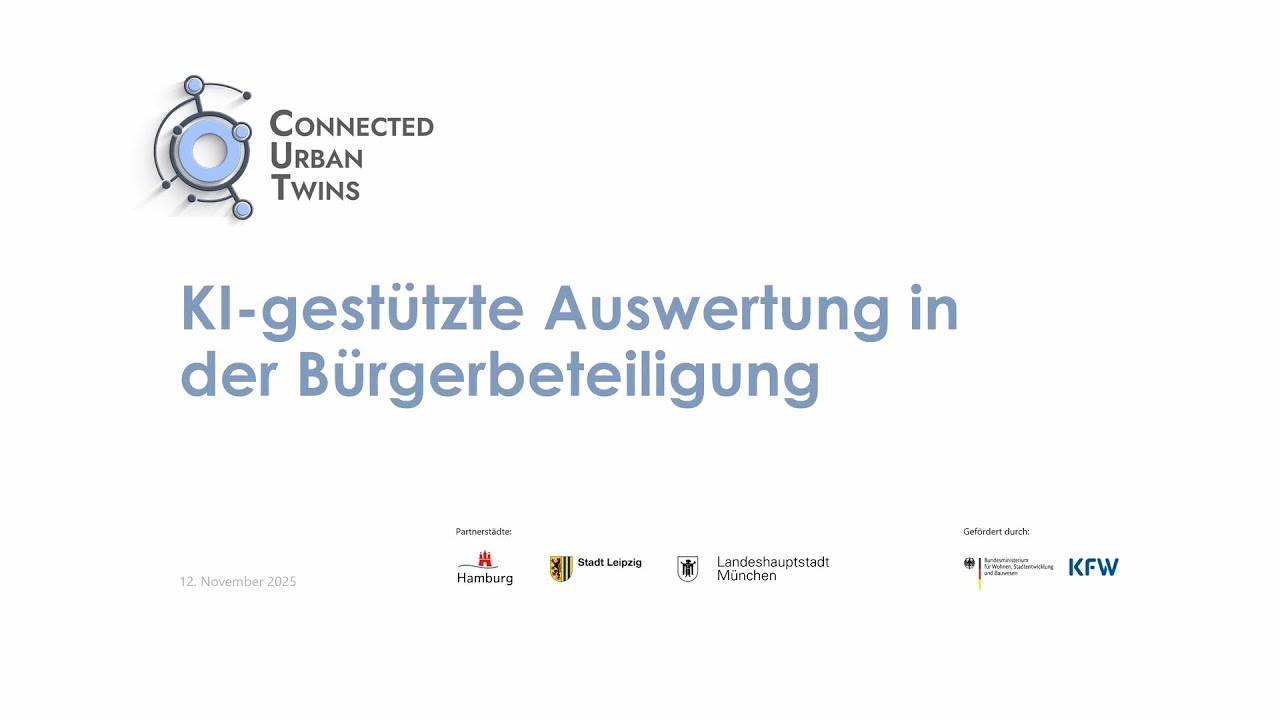 DIPAS Analytics – KI-gestützte Auswertung in der Bürgerbeteiligung