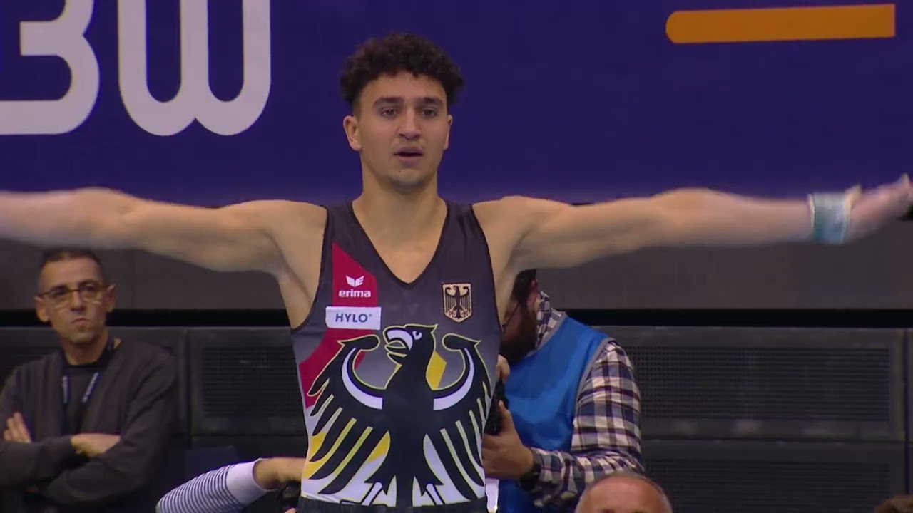 Milan Hosseini GER Boden - EnBW DTB Pokal 2023 - Mixed Cup Stuttgart - Turnen