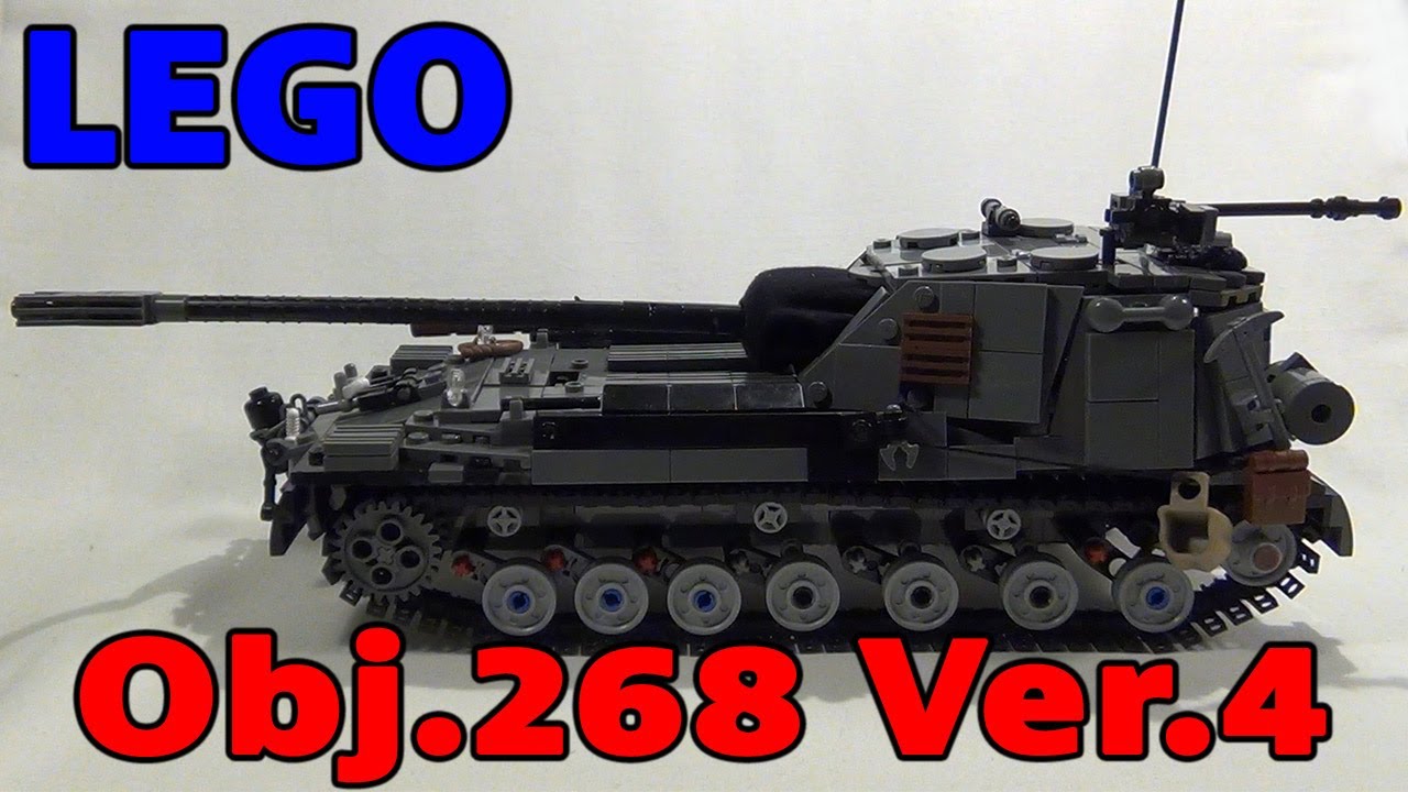 LEGO Object 268 Ver. 4 / Об. 268 Вариант 4 [Lego Tank MOC] (reuploaded)