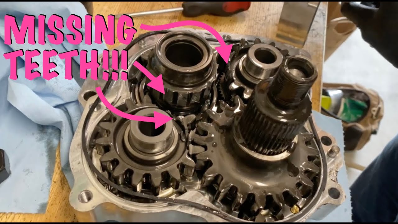 Super Narrow Gear Portal Axle Teardown