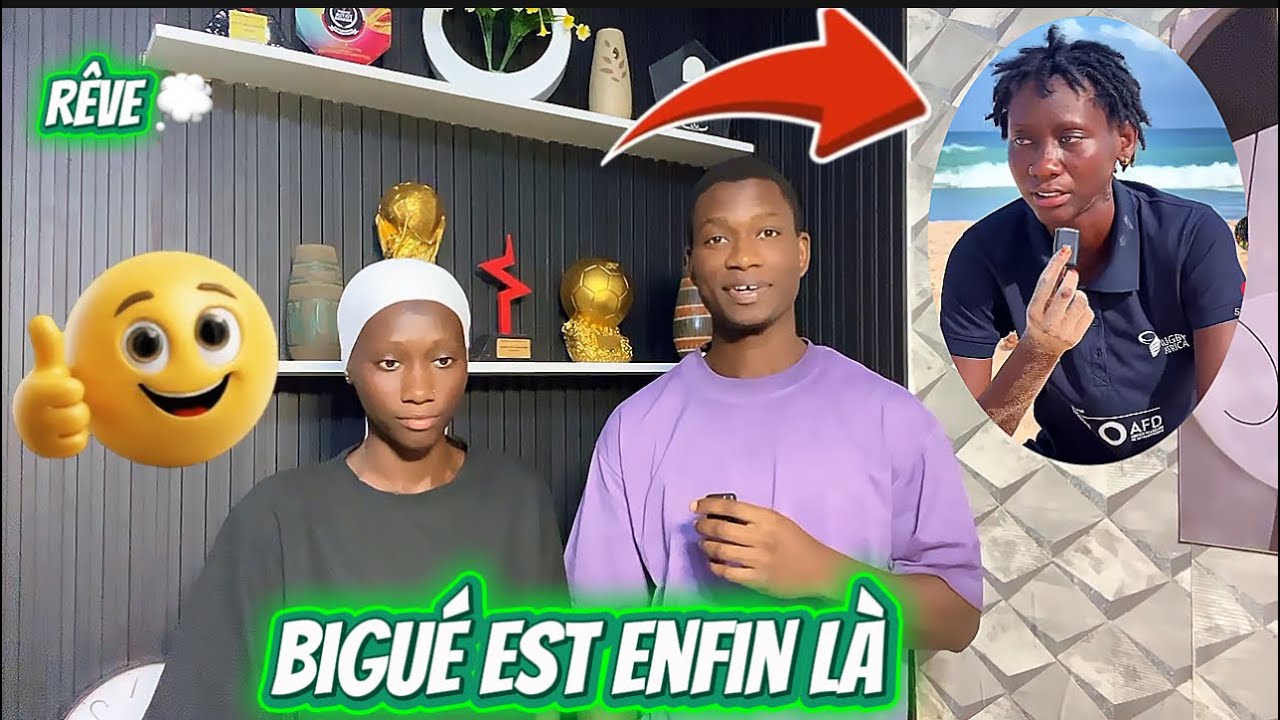 Bigué est enfin là aider cette championne à réaliser son rêve de compétir à l’extérieur 