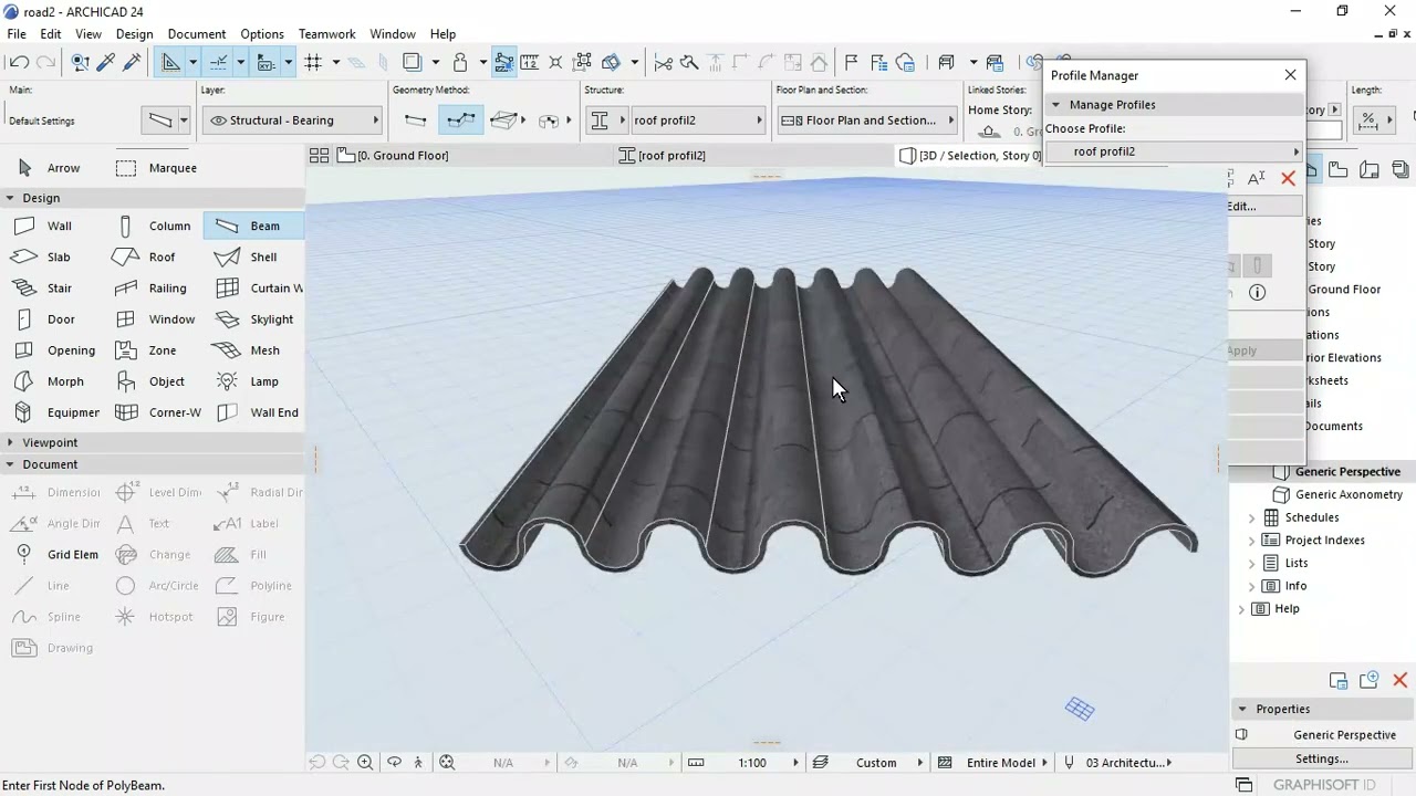 HOW TO DESIGN IRONSHEETS IN ARCHICAD