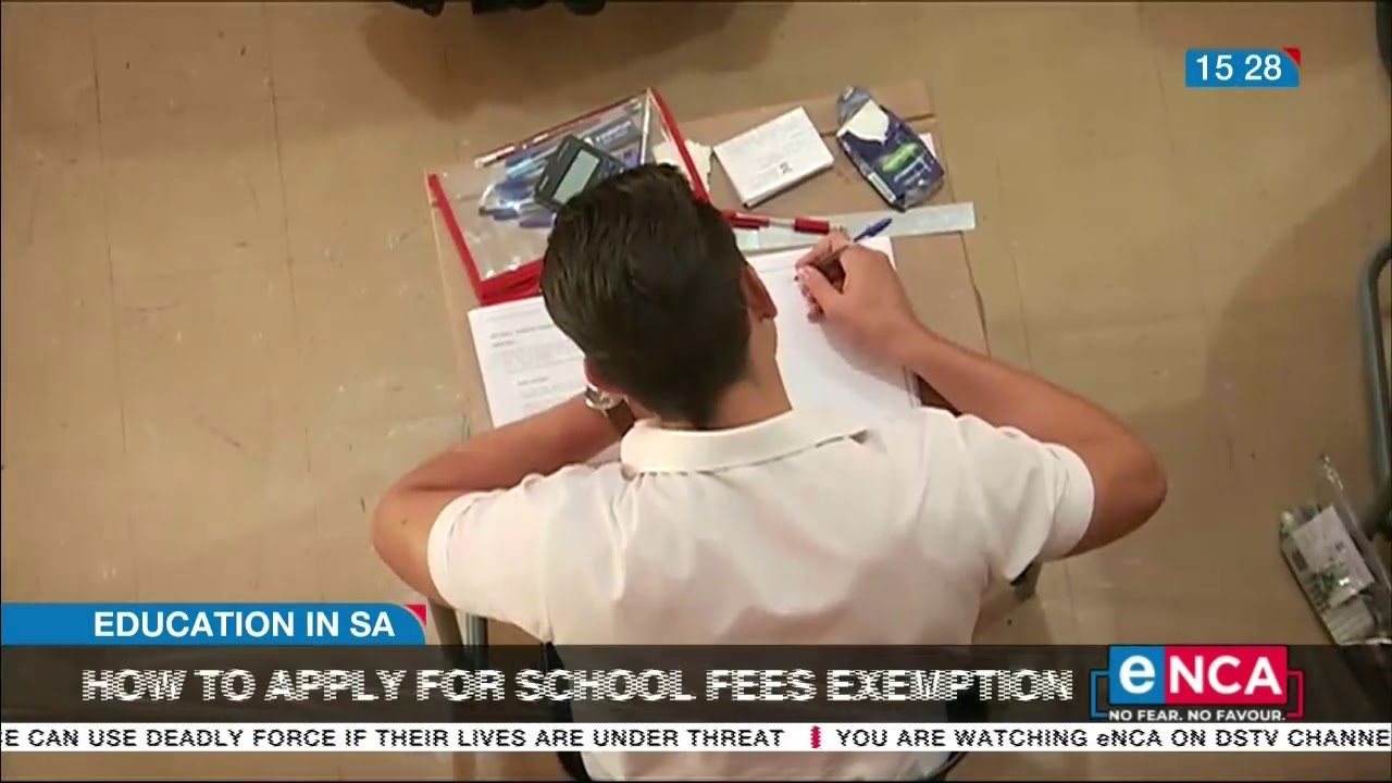 How to apply for school fees exemption