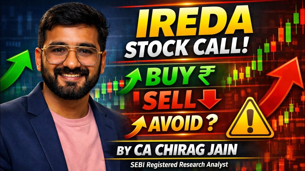 IREDA Stock Analysis 2026 | Buy, Sell or Avoid? 🔥 | CA Chirag Jain SEBI Registered Research Analyst