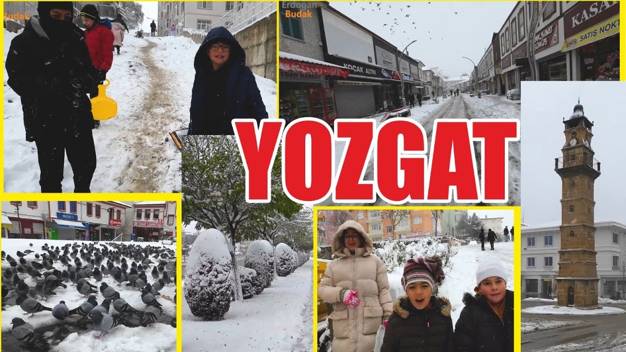 YOZGAT BEYAZA BÜRÜNDÜ - 24 11 2024