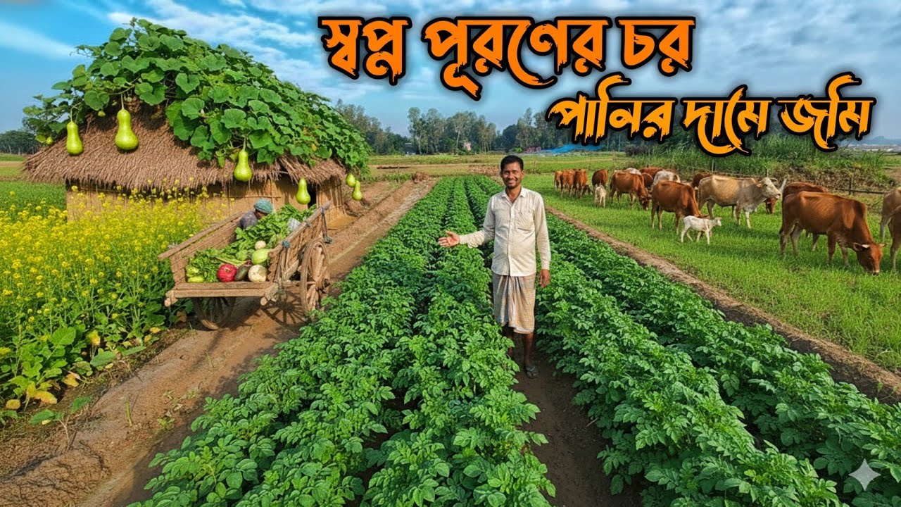 সস্তা জমির খোঁজে? এরা পেয়েছে, শুরু করেছে, সফলও হয়েছে &mdash; বাস্তব চরের গল্প