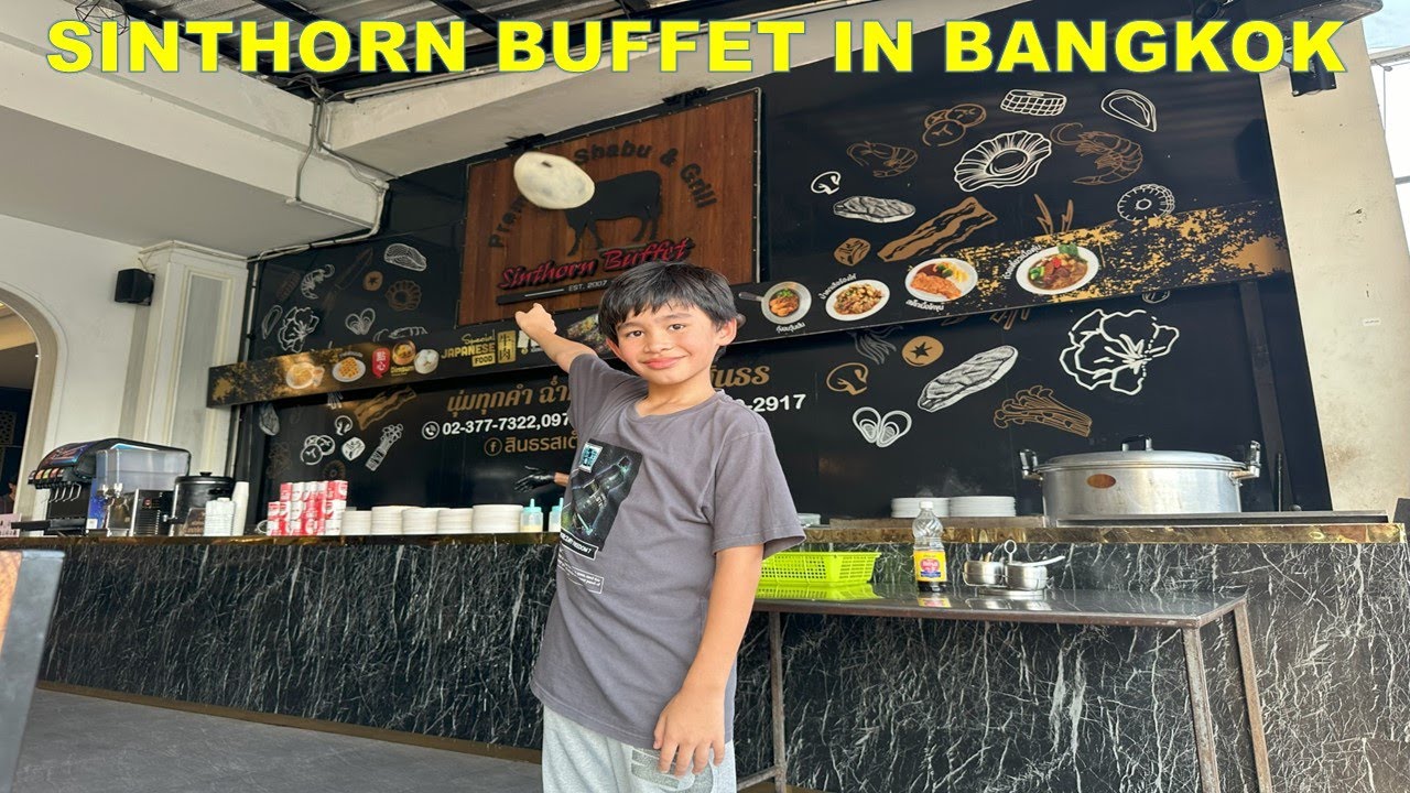 [4K]Thai Halal Buffet & Steak House in Bangkok | 399Baht ALL YOU CAN EAT | PREMIUM SHABU AND GRILL.