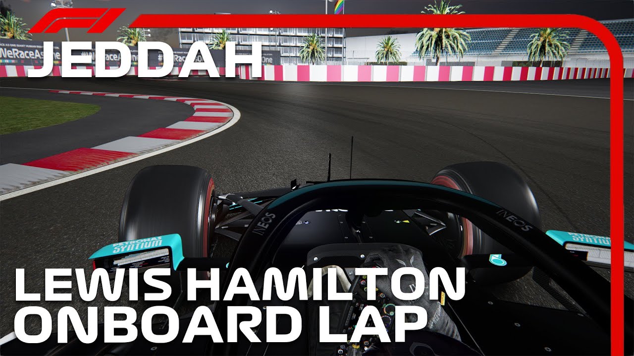 F1 2021 Jeddah Street Circuit | Lewis Hamilton Onboard