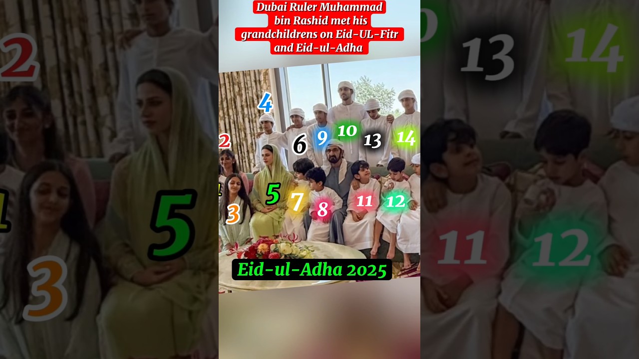 Royals on Eid-UL-Fitr and Eid-ul-Adha||#dubai #eidspecial #shorts #arabroyalfamily