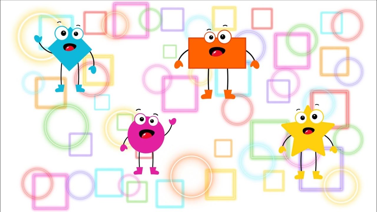 Fun Shape Song for Kids | Learn 8 Shapes with Real-Life Objects! 🔺⚪🟥⭐
