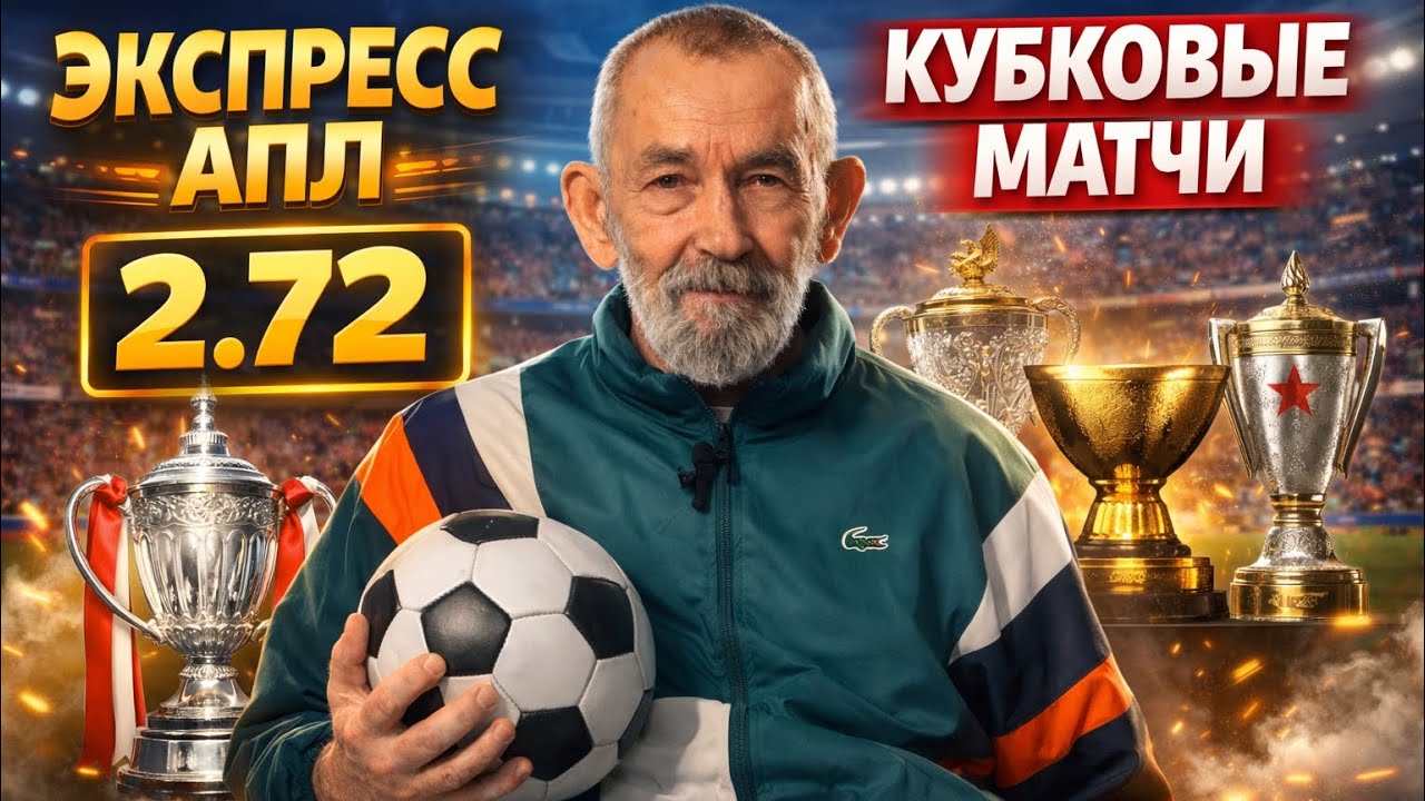Экспресс на сегодня ⚽ АПЛ + Кубок России 