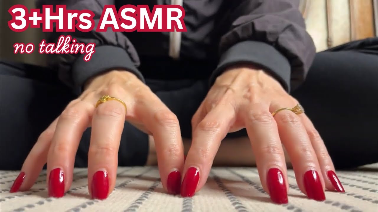ASMR * Rug Scratching & Random Tapping * Compilation