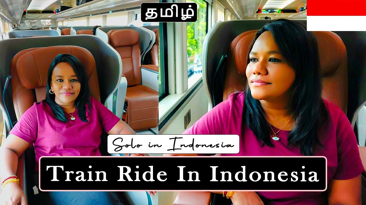 Riding On The First Class Train in Indonesia | EP 5 | Travelling Solo in Indonesia
