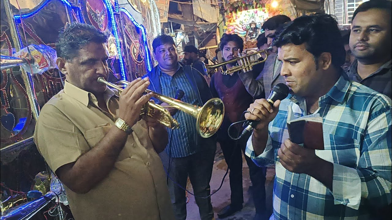 ।। Jai Shree Band Jawalapur ( Ram Barat Saharanpur 2023 ) के पग घुंघरू बांध मीरा नाची थी ।। SUPER ♥️